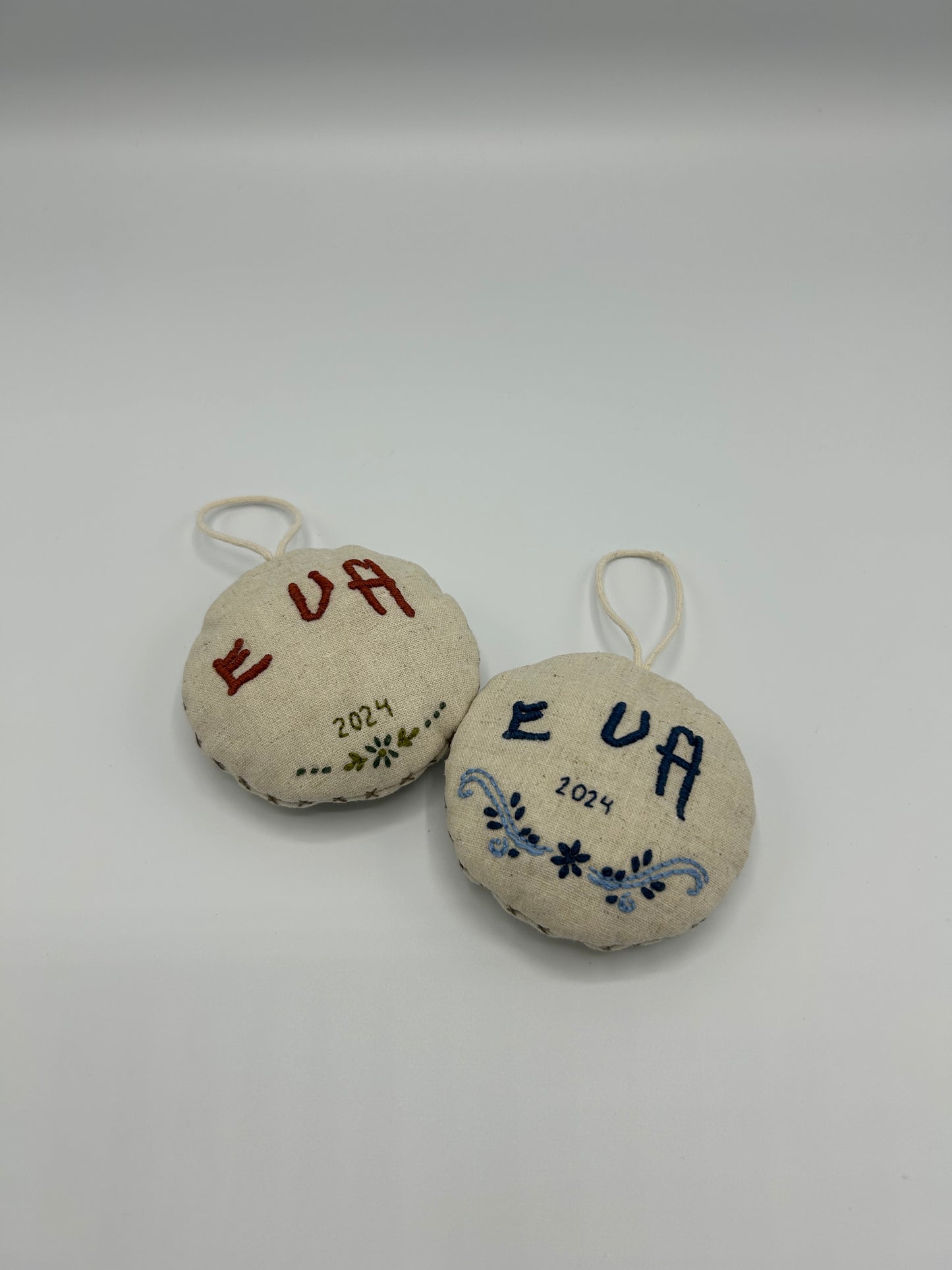 custom felt ornaments