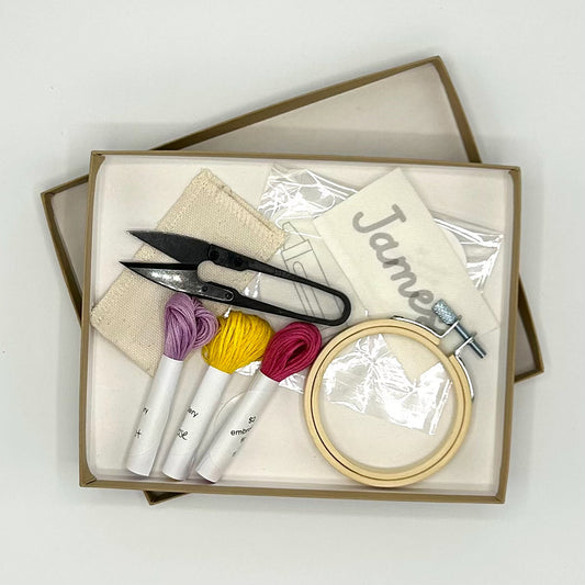 build an embroidery kit